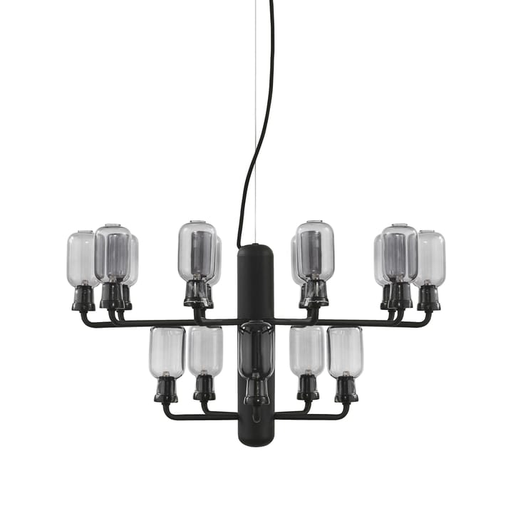 Amp chandelier - grey-black - Normann Copenhagen