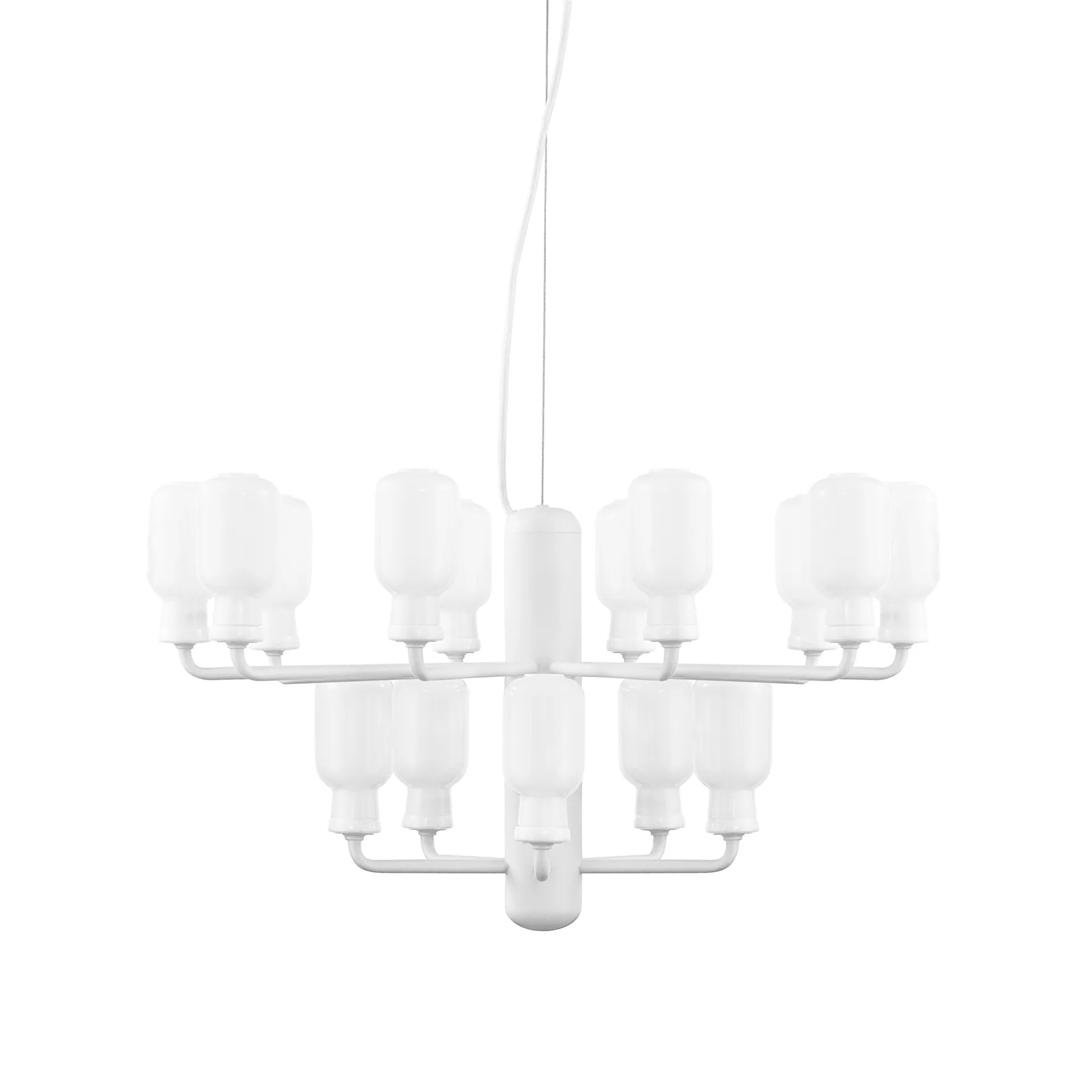 Amp chandelier, white Normann Copenhagen