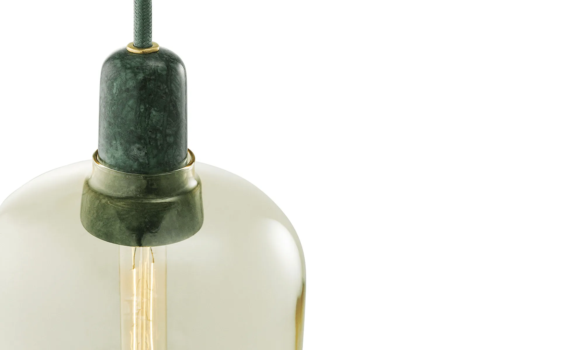 Amp lamp large, gold-green Normann Copenhagen