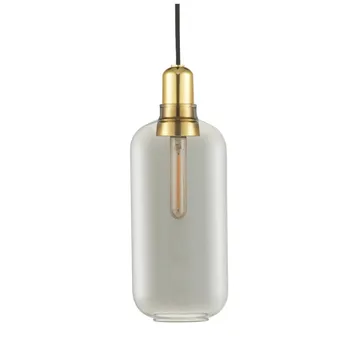 Amp lamp large - Smoke-brass - Normann Copenhagen
