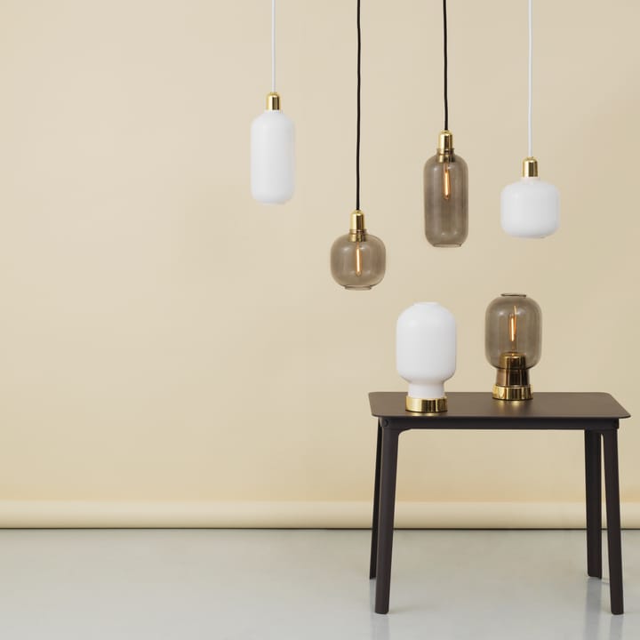 Amp lamp large - Smoke-brass - Normann Copenhagen