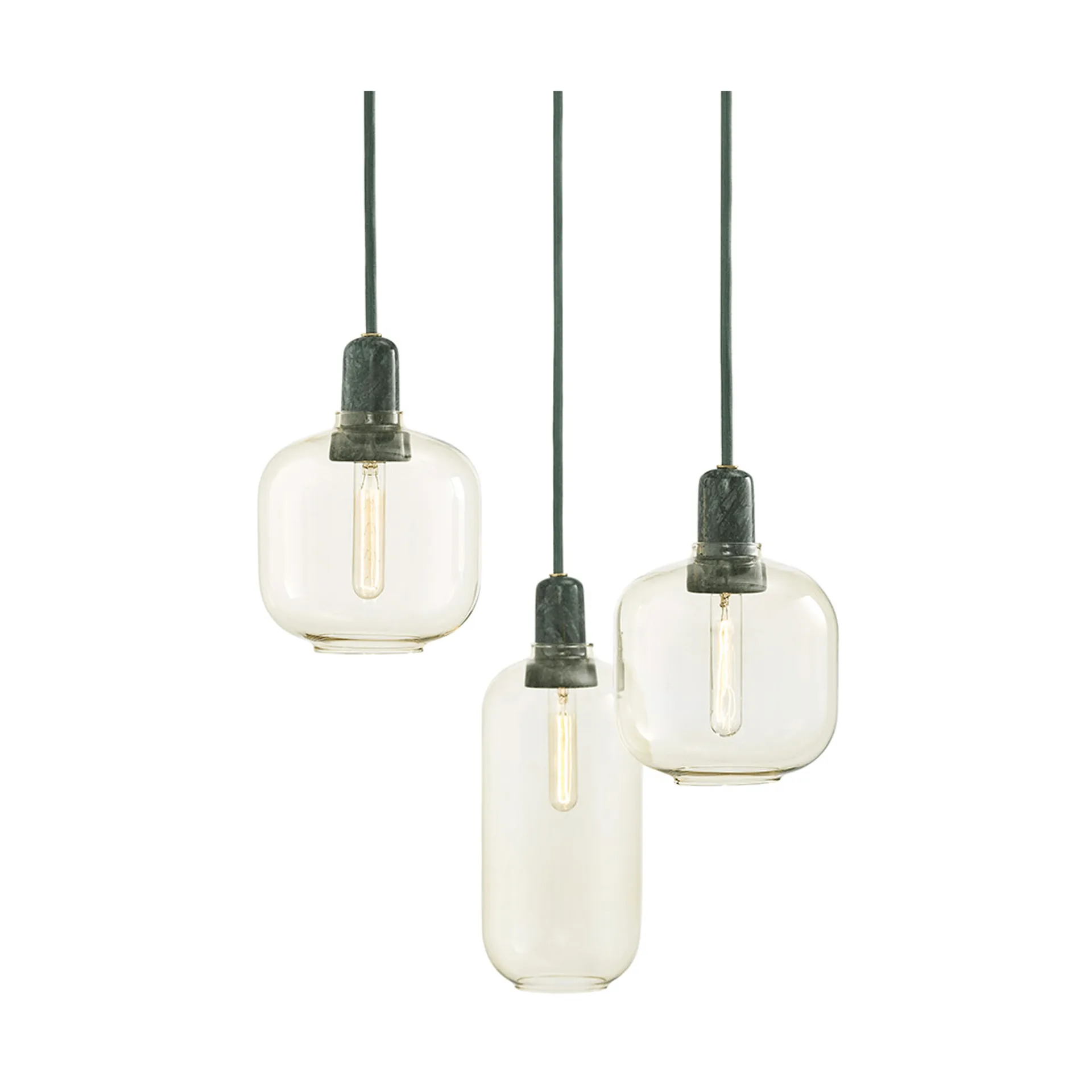 Amp lamp small, gold-green Normann Copenhagen