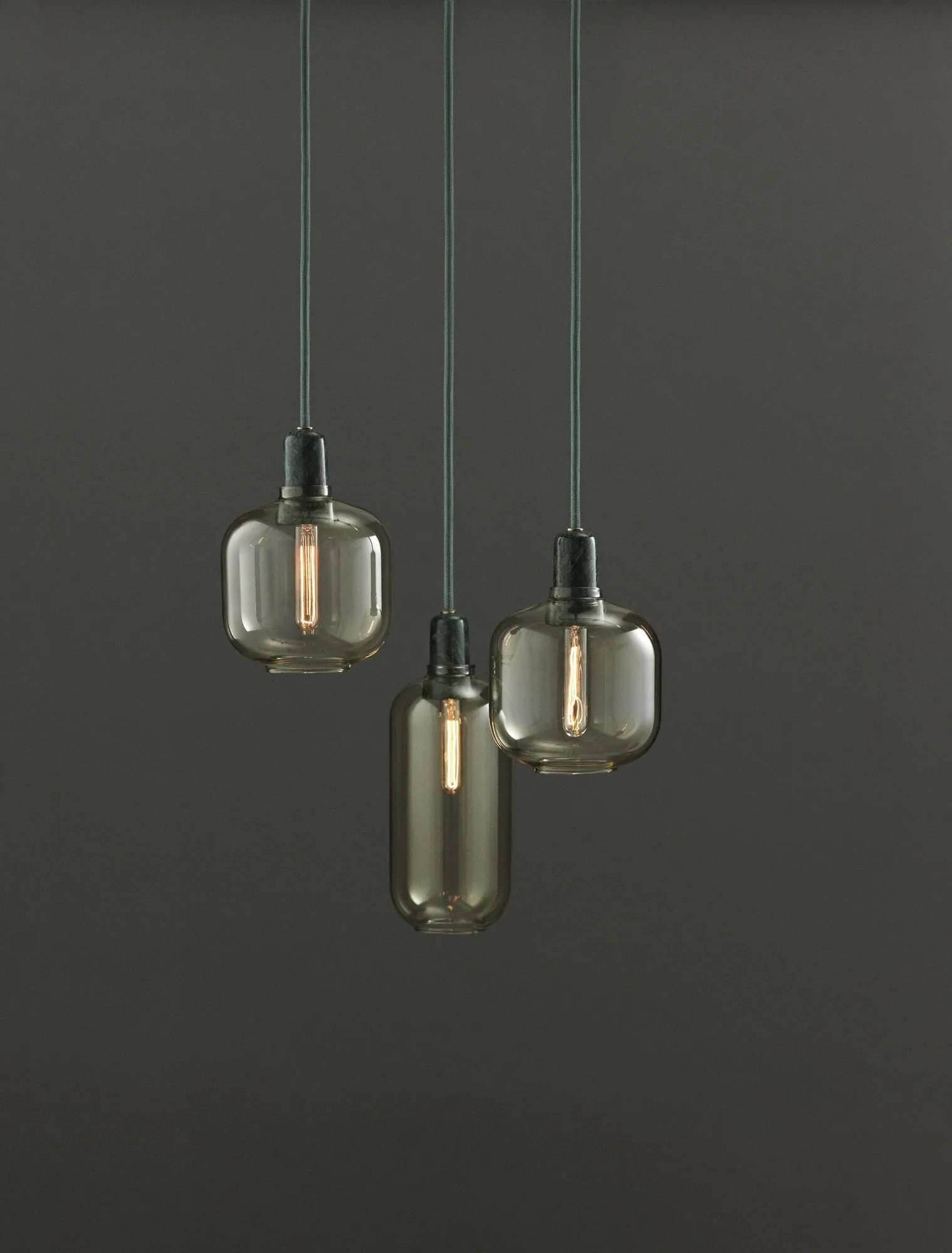 Amp lamp small, gold-green Normann Copenhagen