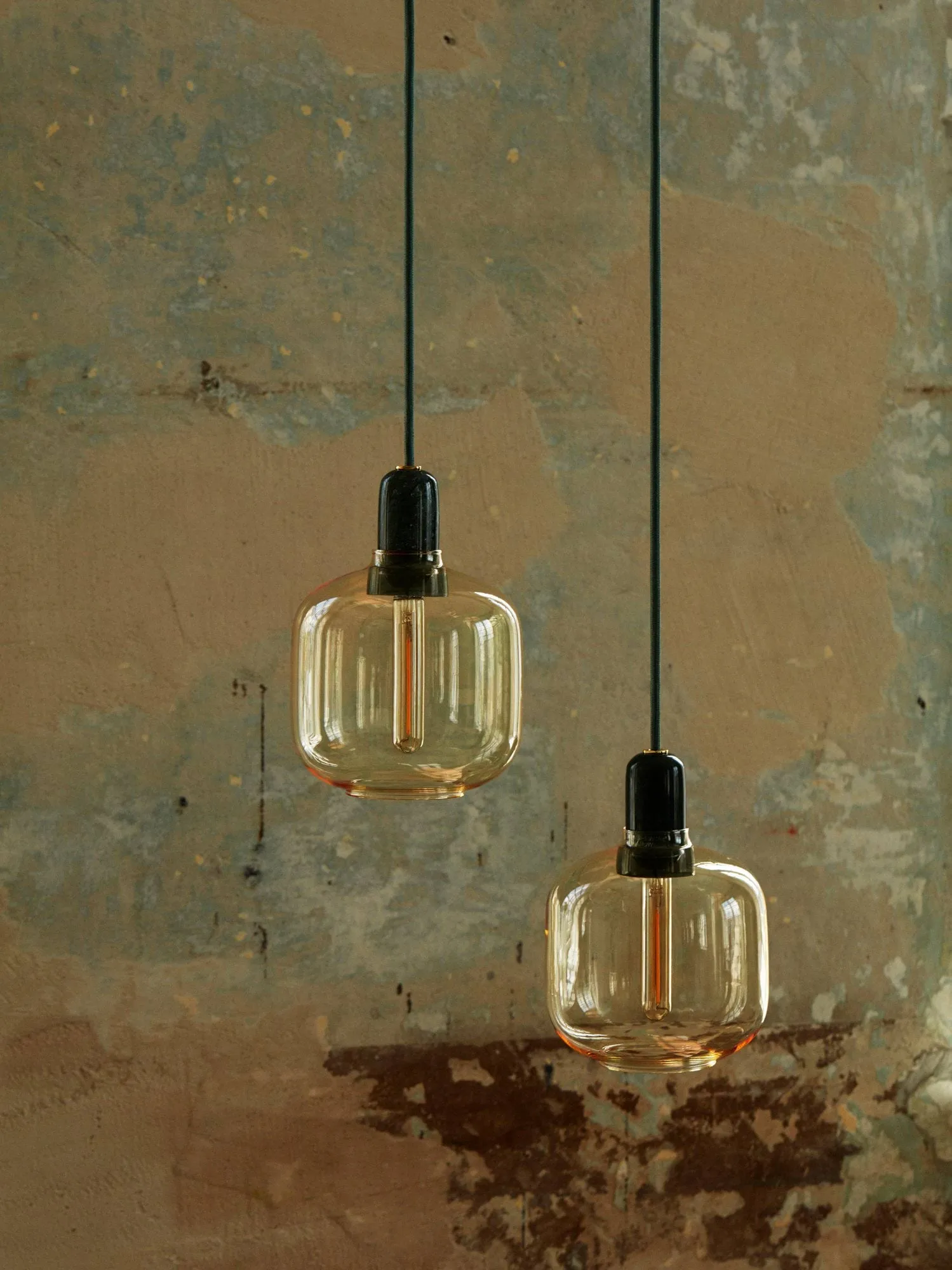 Amp lamp small, gold-green Normann Copenhagen