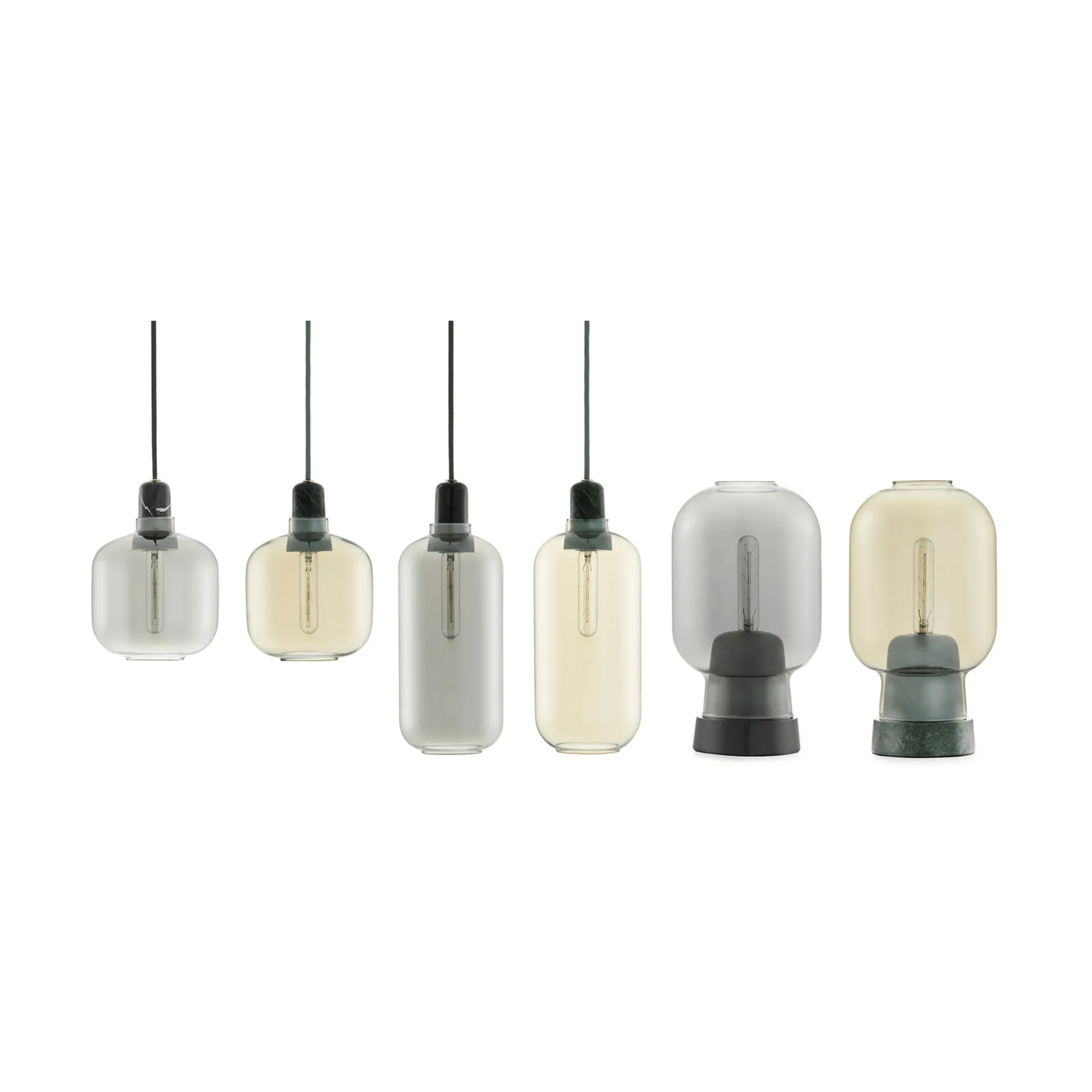Amp lamp small, grey-black Normann Copenhagen