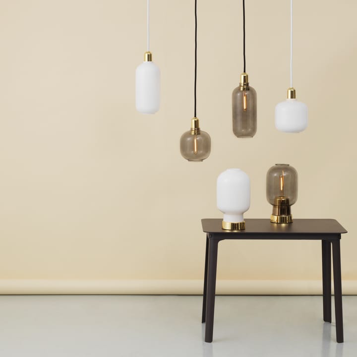 Amp lamp small - Smoke-brass - Normann Copenhagen