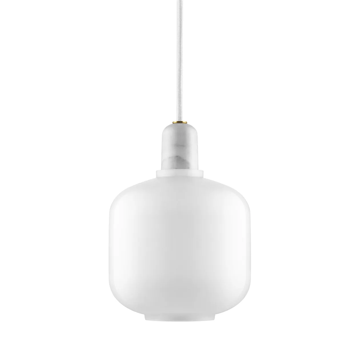 Normann Copenhagen Amp lamp small white | Scandinavian Design | Pendant lamps | White