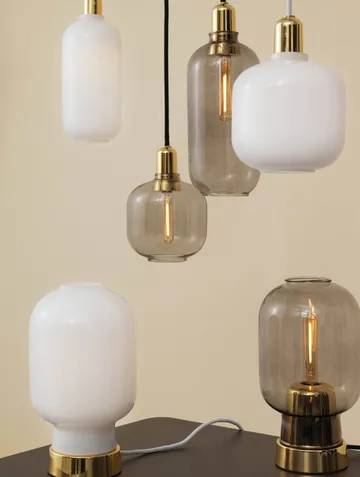 Amp table lamp - gre-brass - Normann Copenhagen