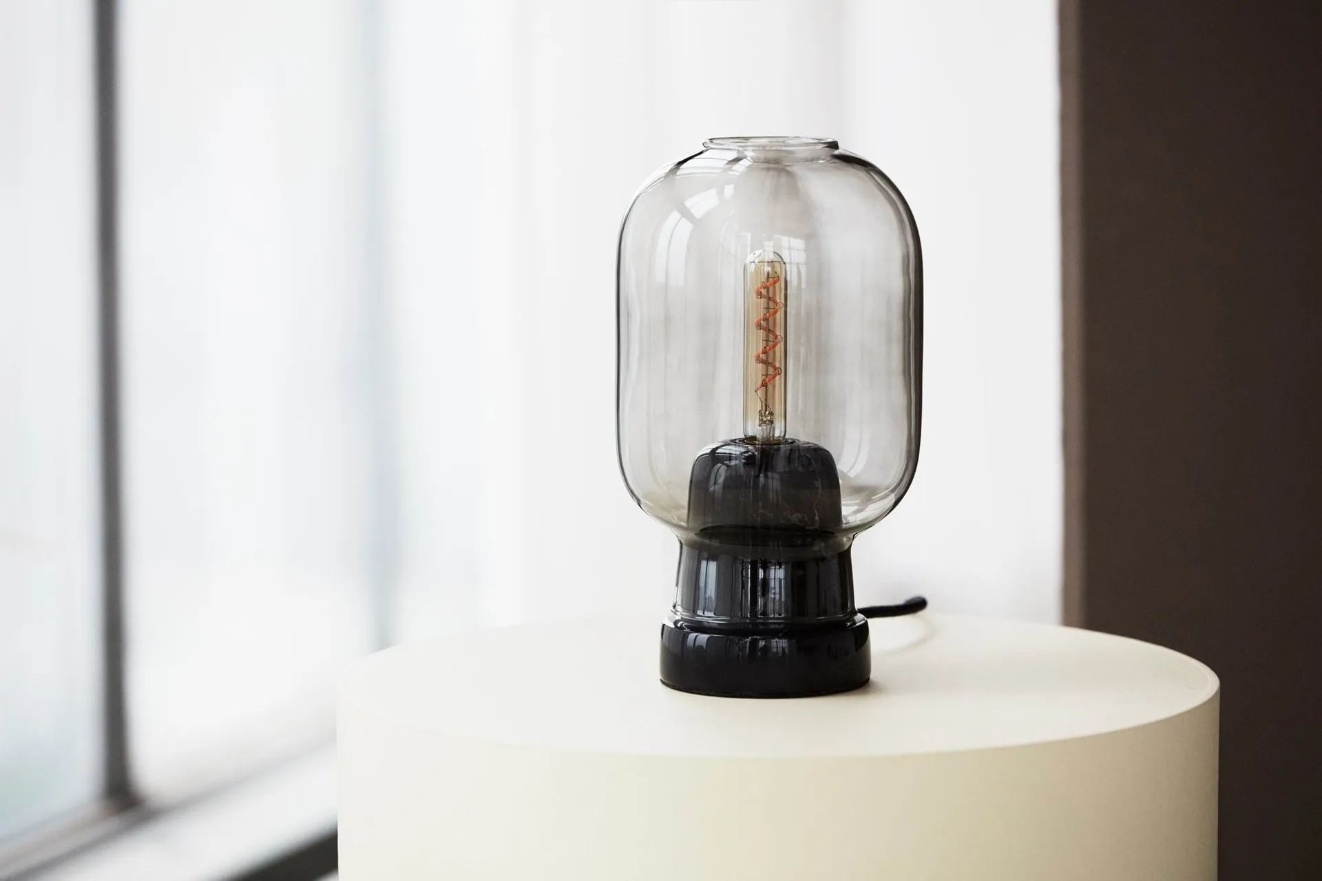 Amp table lamp, grey-black Normann Copenhagen