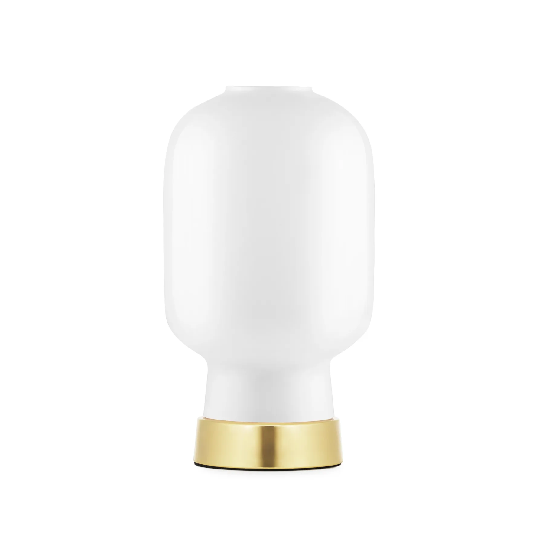 Amp table lamp, white-brass Normann Copenhagen