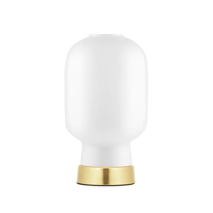 Amp table lamp - white-brass - Normann Copenhagen