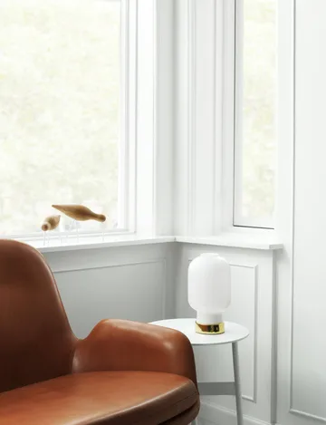 Amp table lamp - white-brass - Normann Copenhagen