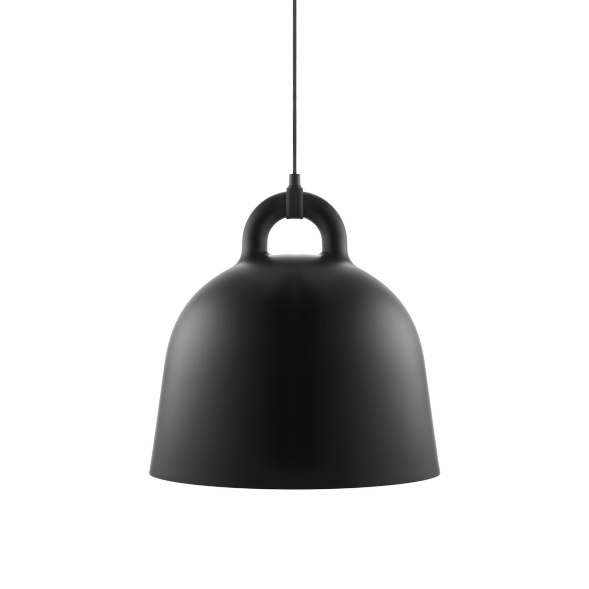 Normann Copenhagen Bell lamp black Medium | Scandinavian Design | Pendant lamps | Black