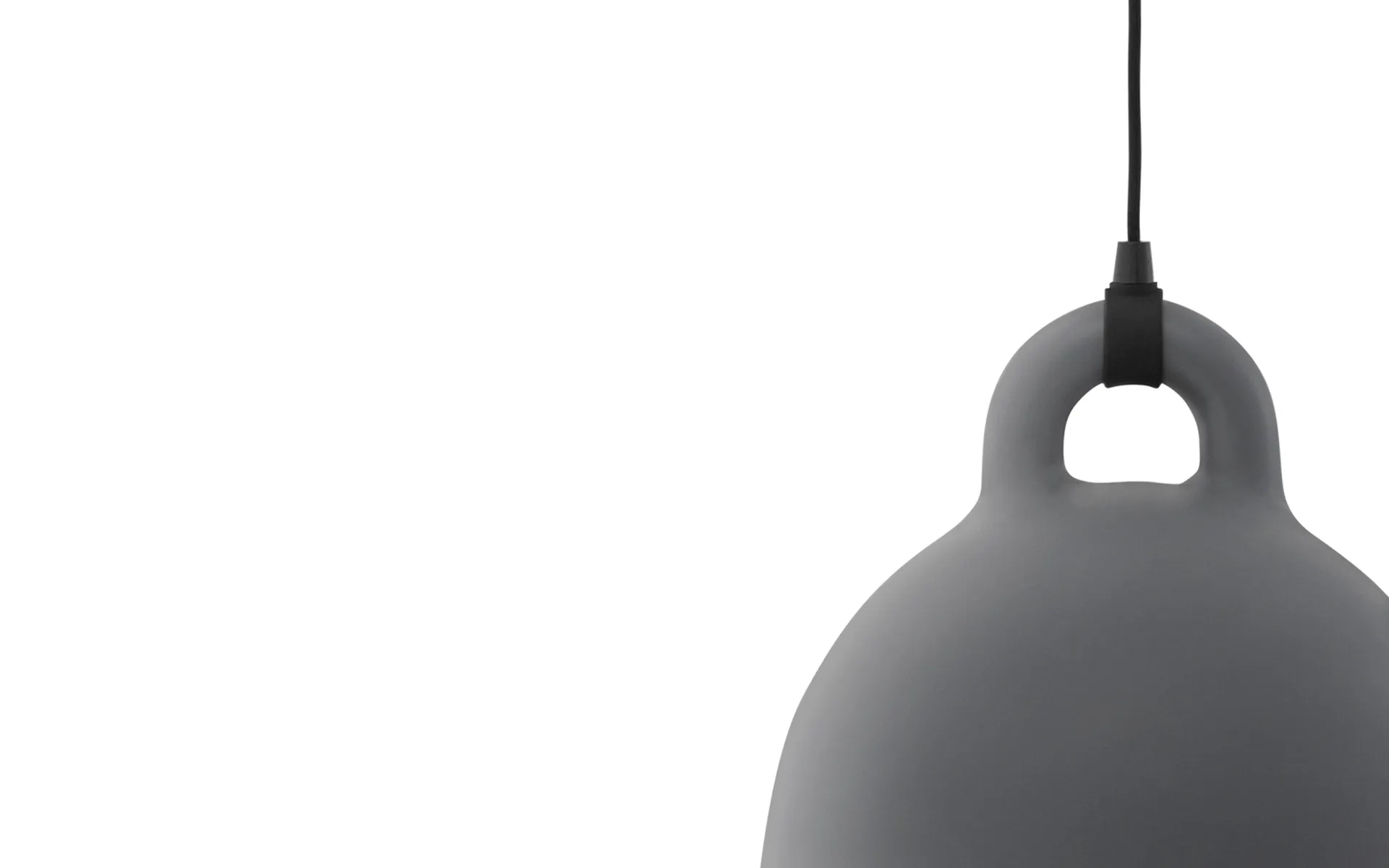 Bell lamp grey, small Normann Copenhagen