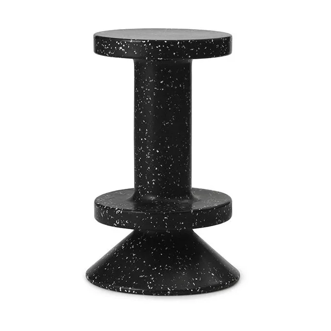 Normann Copenhagen Bit bar stool 65 cm Black | Scandinavian Design | Bar stools | Black