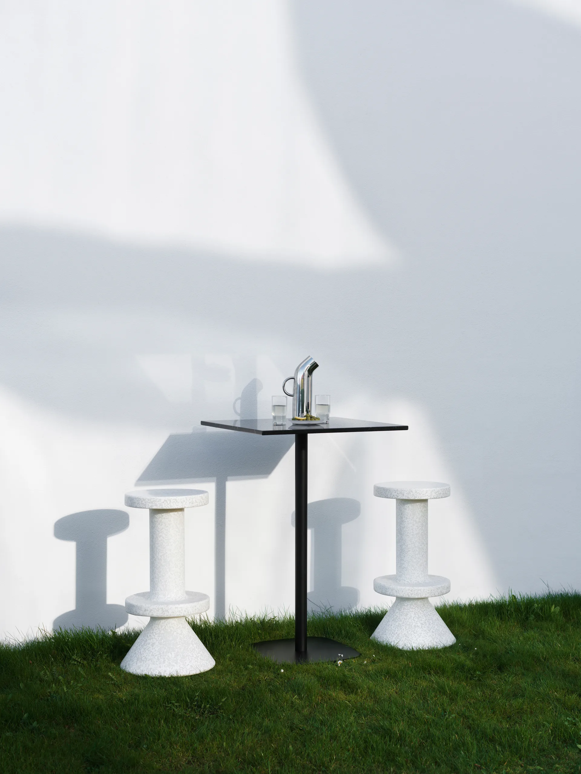 Bit bar stool 75 cm, White Normann Copenhagen