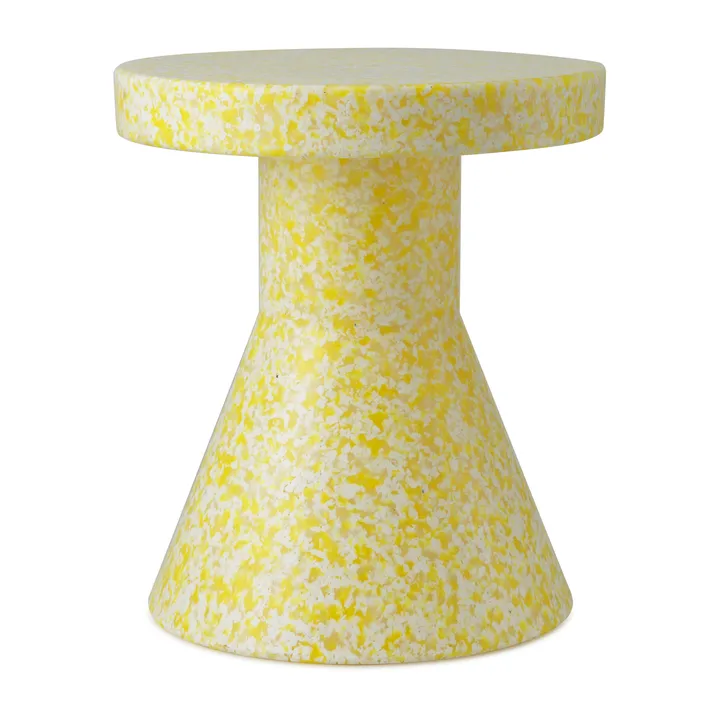 Bit Cone round stool - Yellow, Ø36x42 cm - Normann Copenhagen