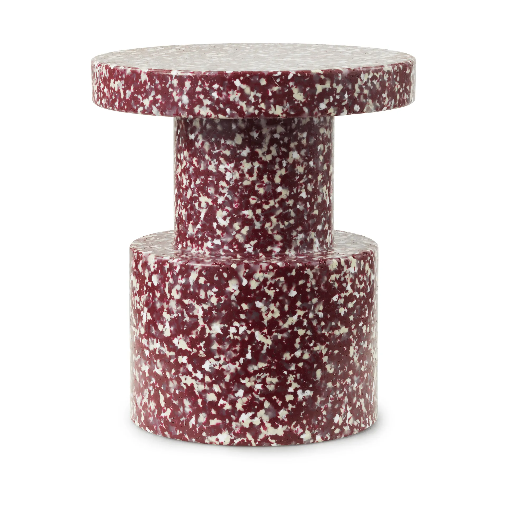 Bit round stool, Burgundy Normann Copenhagen