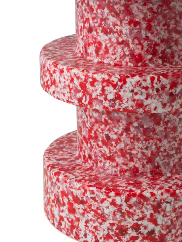 Bit Stack round stool - Red, Ø36x42 cm - Normann Copenhagen