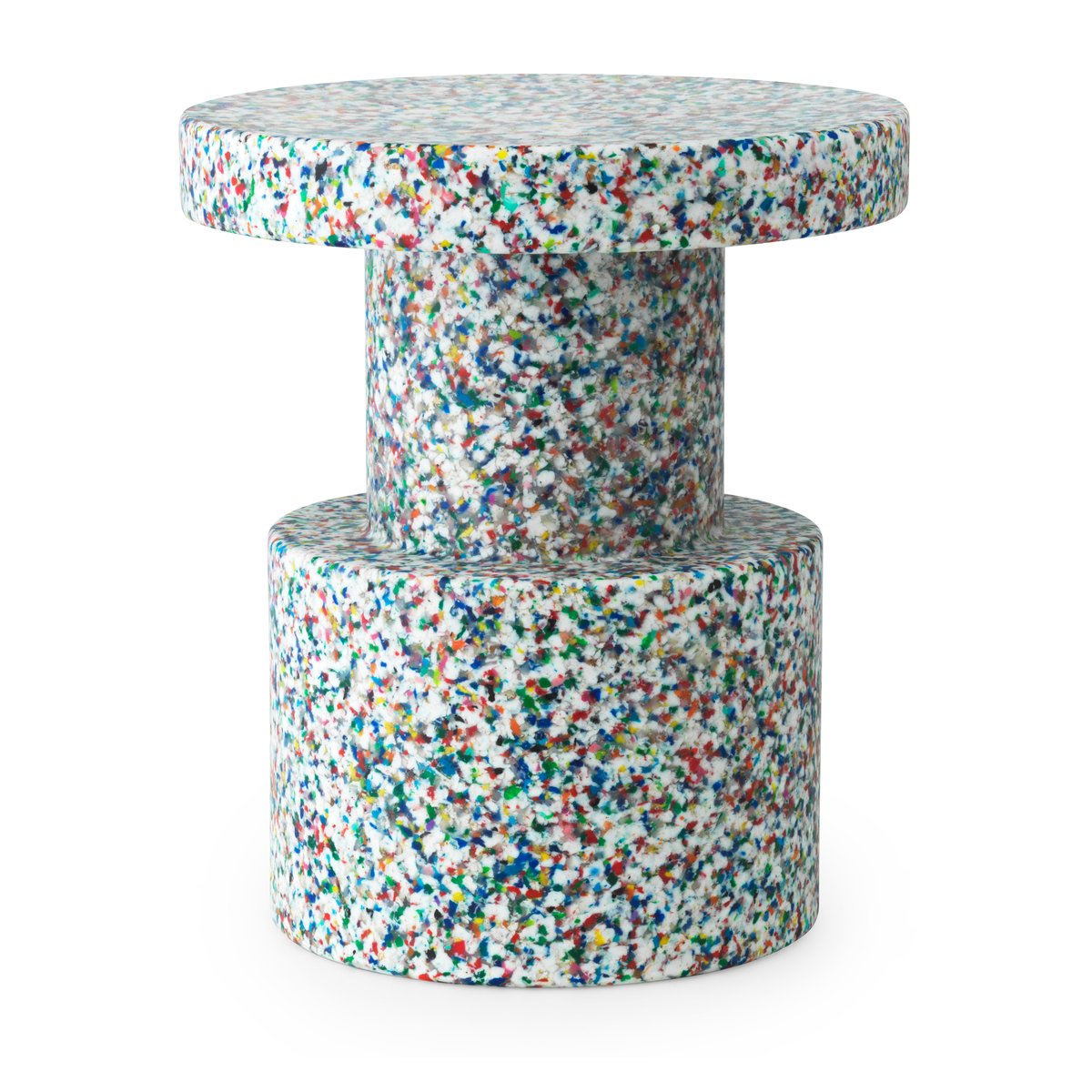 Normann Copenhagen Bit stool White-multi | Scandinavian Design | Stools | White