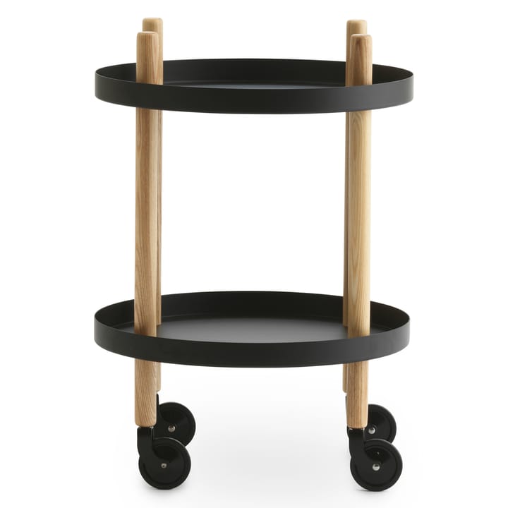 Block table Ø45 cm - black - Normann Copenhagen