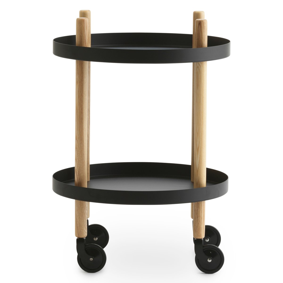 Normann Copenhagen Block table o45 cm black | Scandinavian Design | Side tables | Black