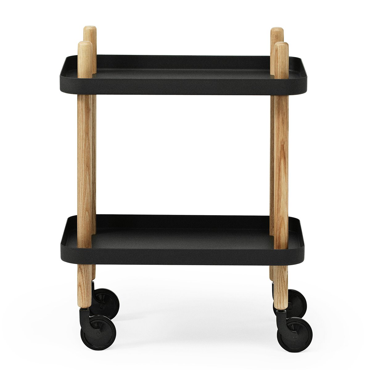Normann Copenhagen Block table black | Scandinavian Design | Side tables | Black
