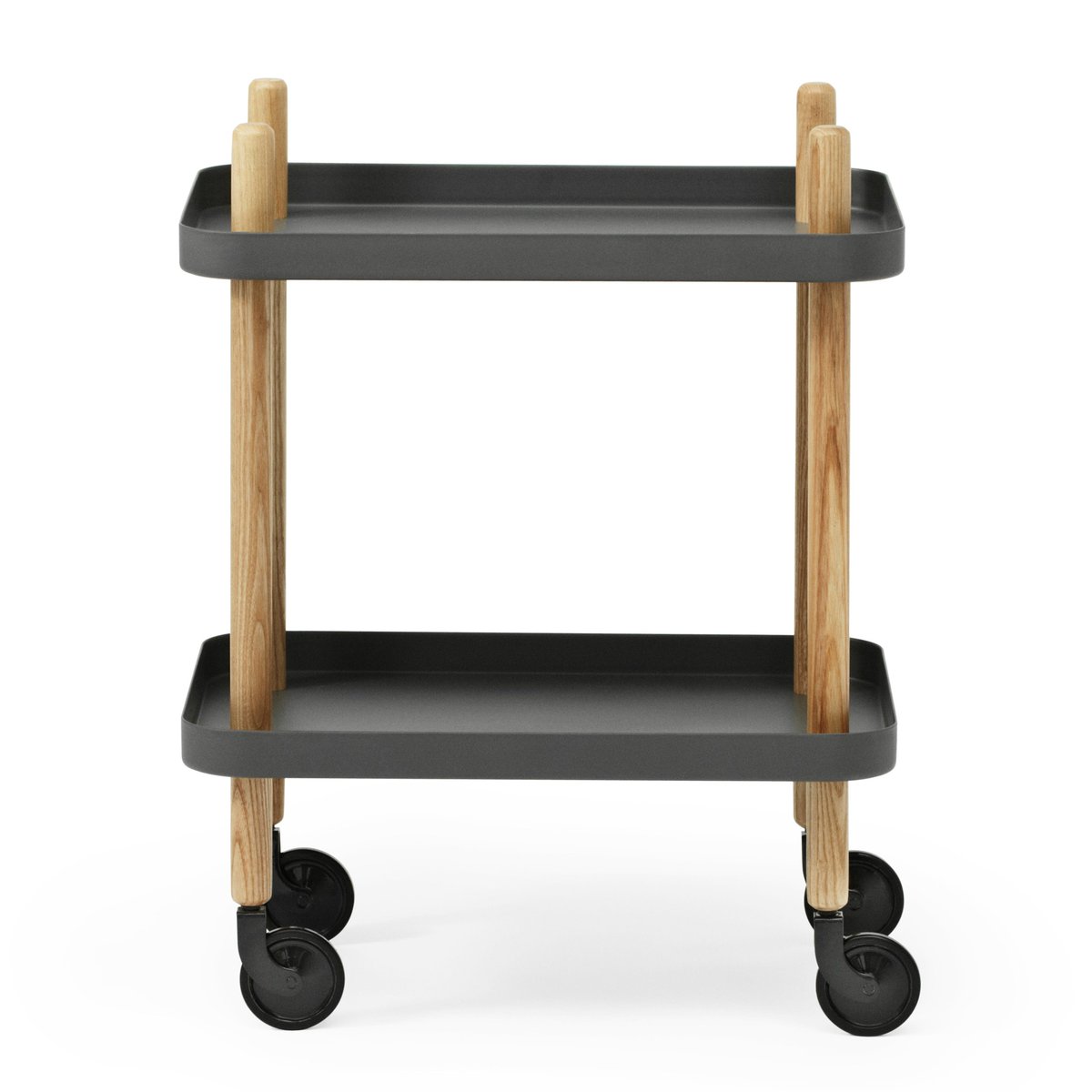 Normann Copenhagen Block table dark grey | Scandinavian Design | Side tables | Grey