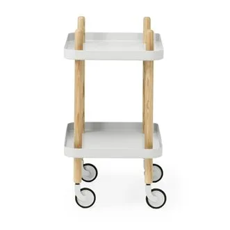Block table, light grey Normann Copenhagen