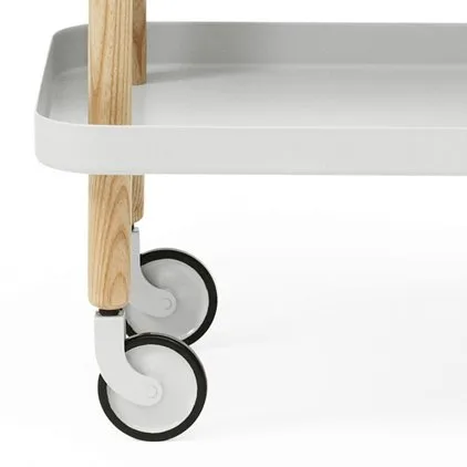 Block table, light grey Normann Copenhagen