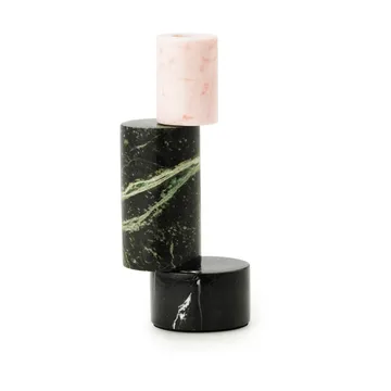 Blox candle holder - Dark Green - Normann Copenhagen