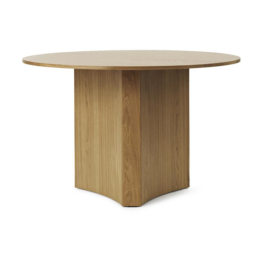 Normann Copenhagen Bue dining table 120x75 cm Oak | Scandinavian Design | Dining tables | Yellow