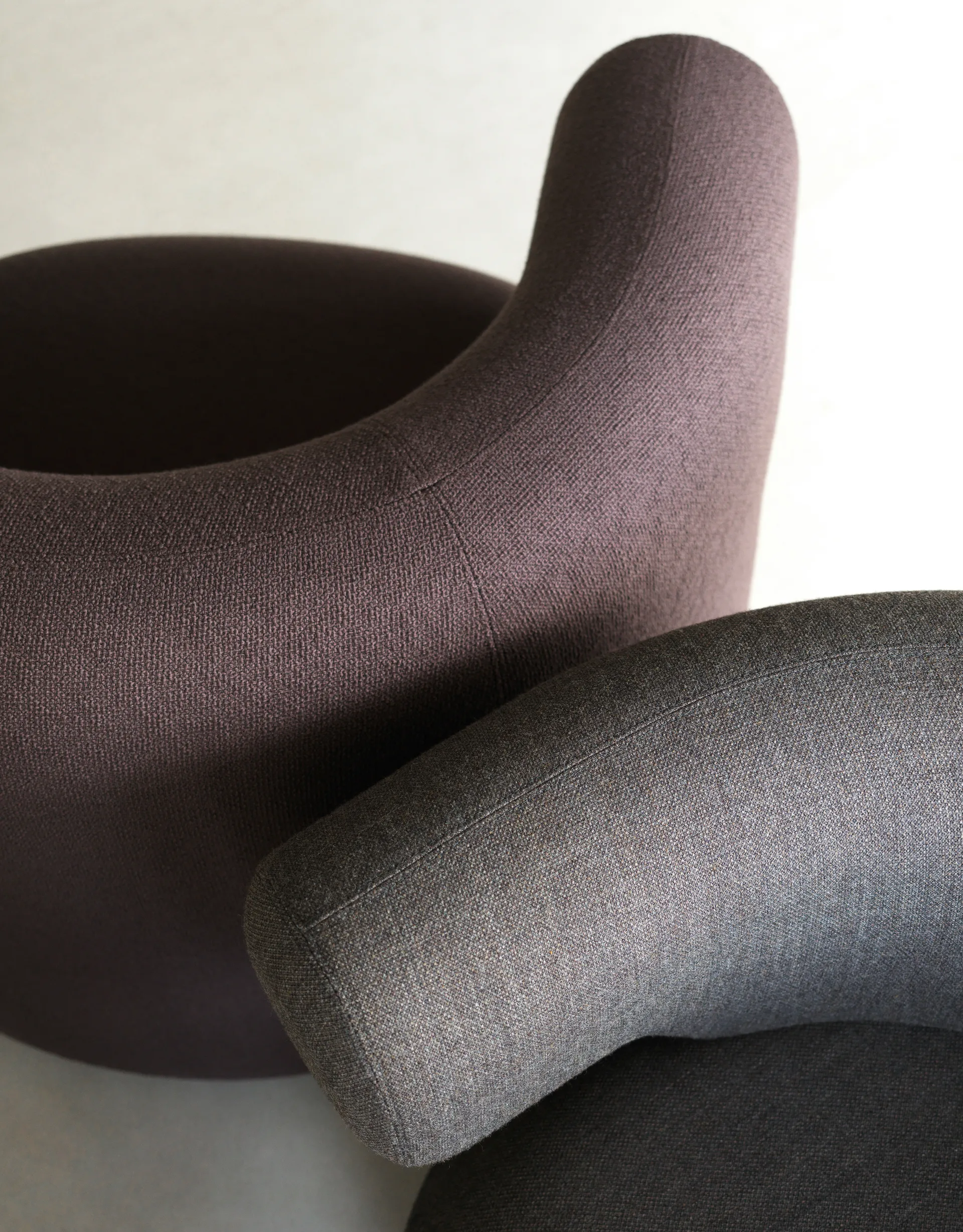 Burra lounge chair w. return, Yoredale UDA06 Normann Copenhagen