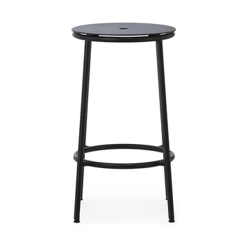 Circa barstool 65 cm - Black aluminium - Normann Copenhagen