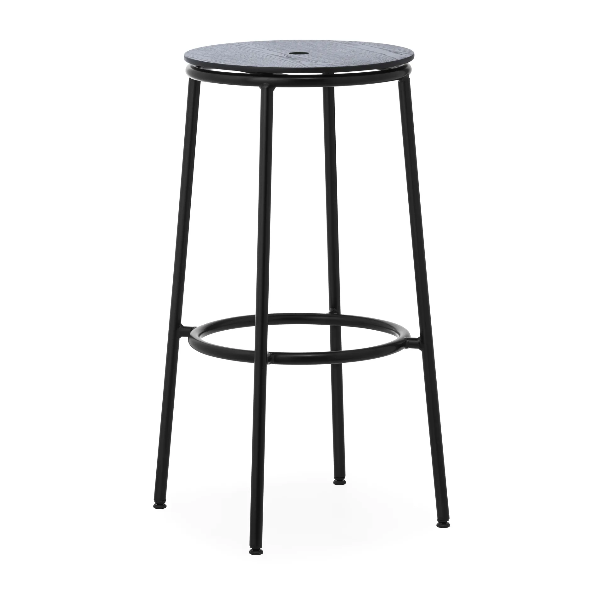 Circa barstool 75 cm, Black oak Normann Copenhagen