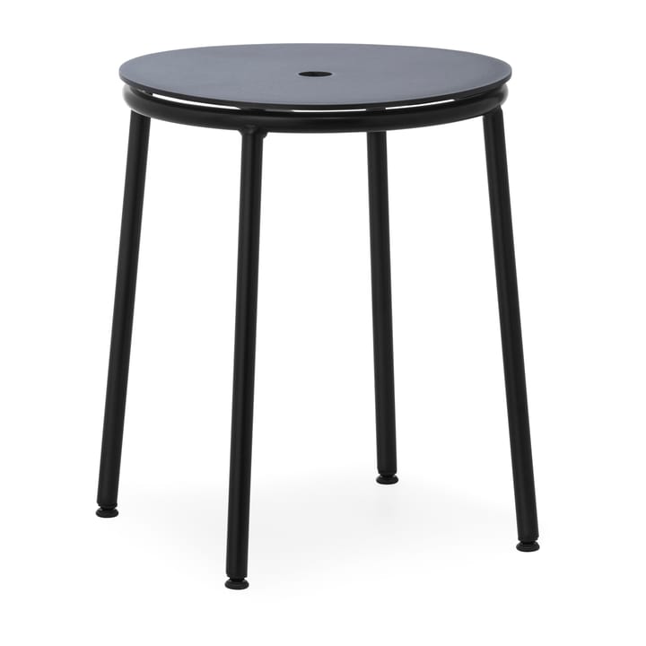 Circa stool 45 cm - Black aluminium - Normann Copenhagen