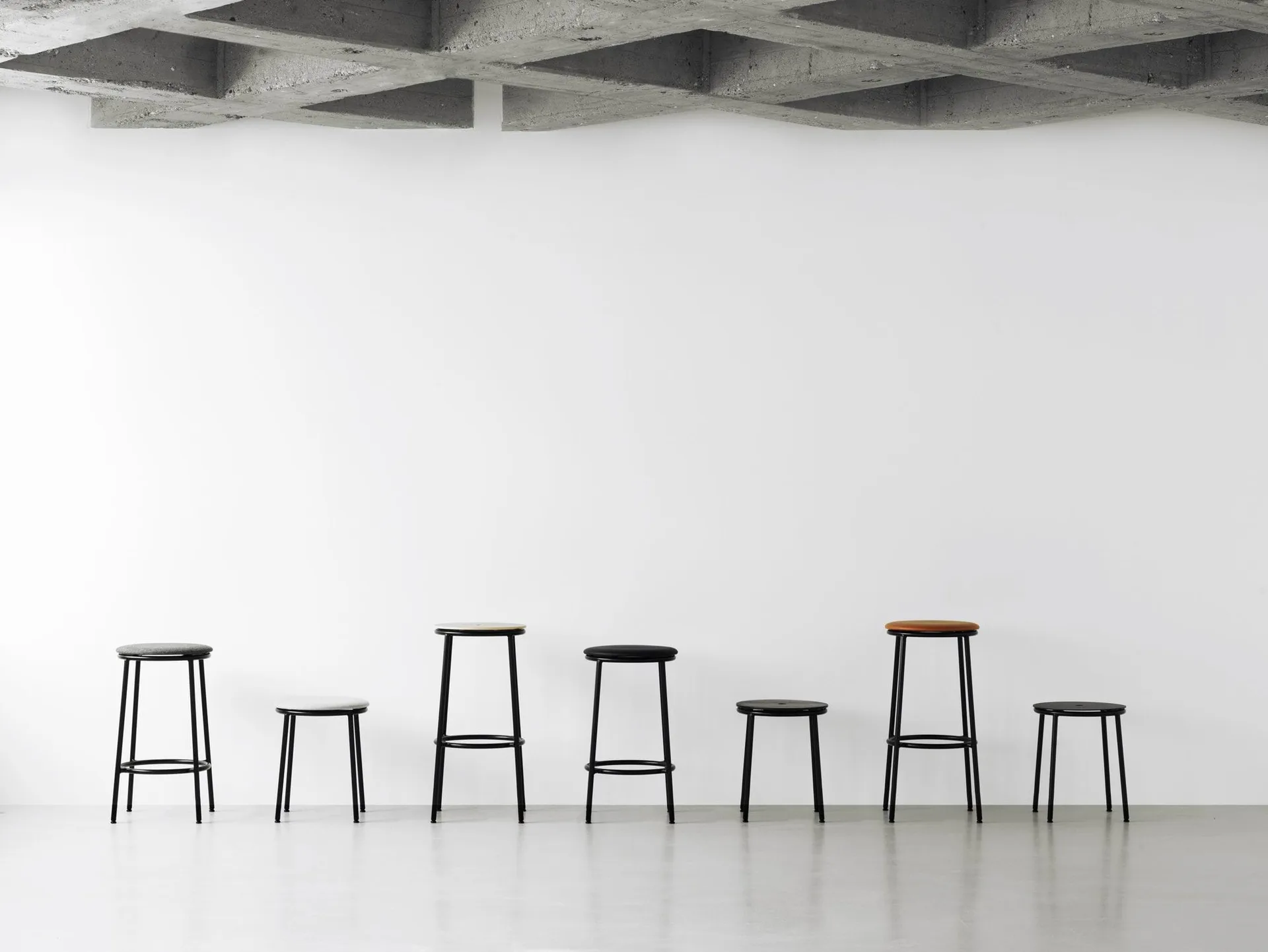 Circa stool 45 cm, Black oak Normann Copenhagen