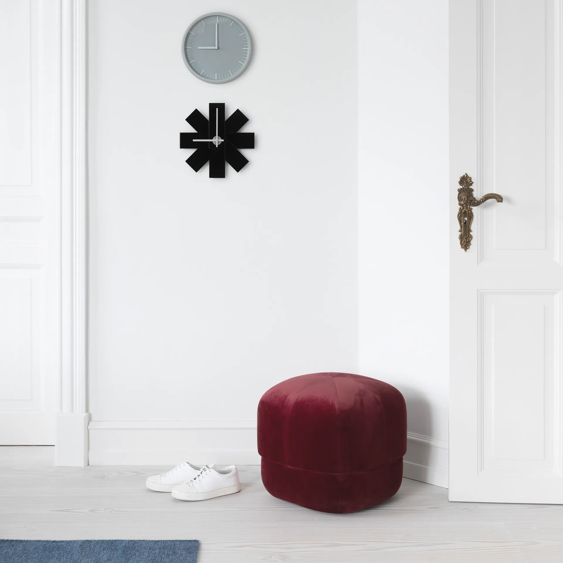 Circus pouf, dark red Normann Copenhagen