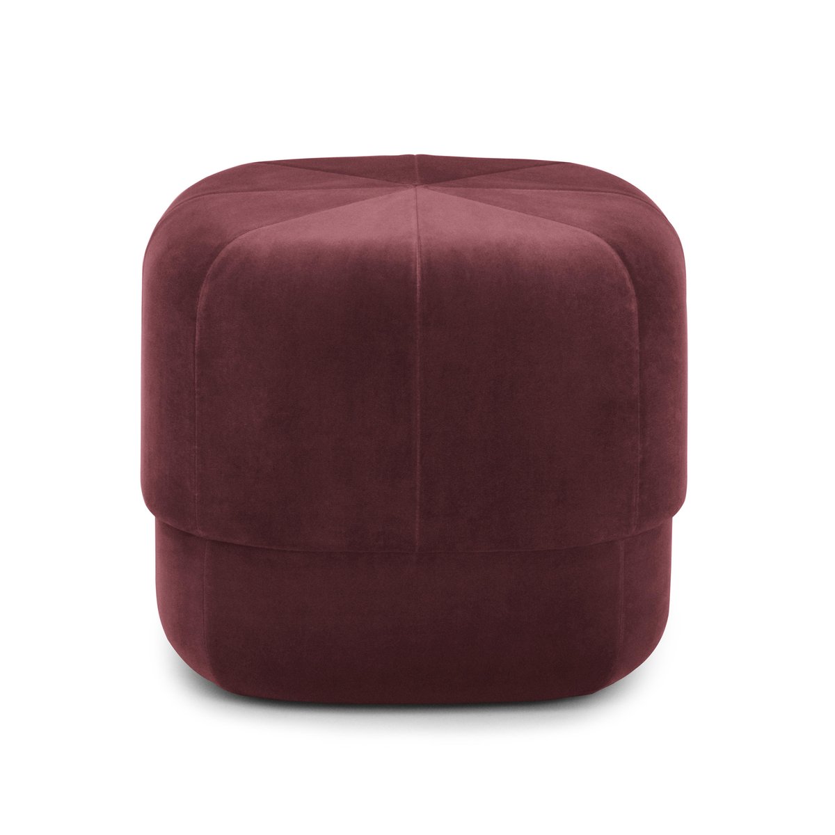 Normann Copenhagen Circus pouf dark red | Scandinavian Design | Sitting poufs | Red