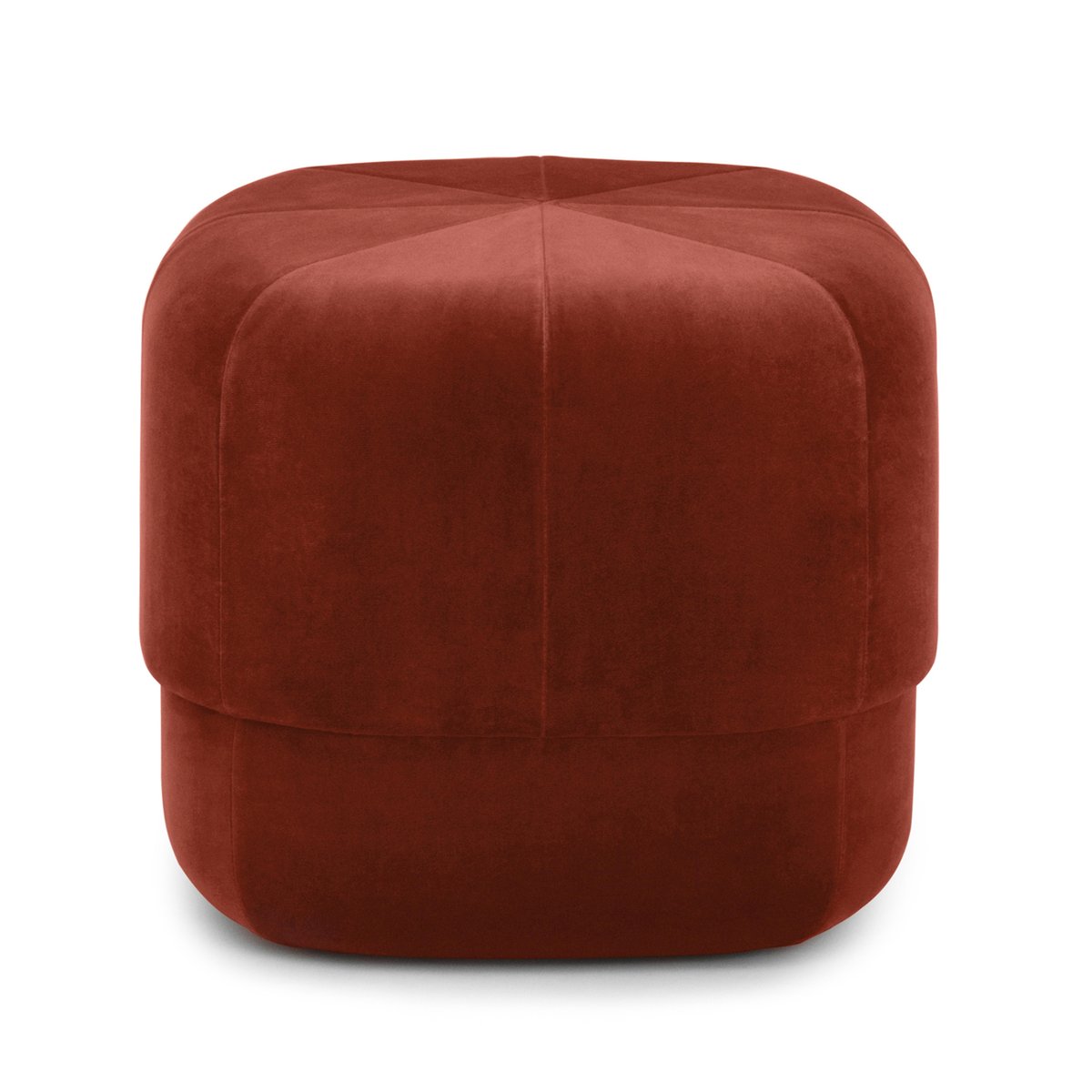 Normann Copenhagen Circus pouf rust red | Scandinavian Design | Sitting poufs | Red