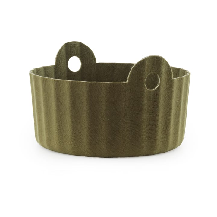 Colu Basket storage basket Ø44 cm - Olive - Normann Copenhagen