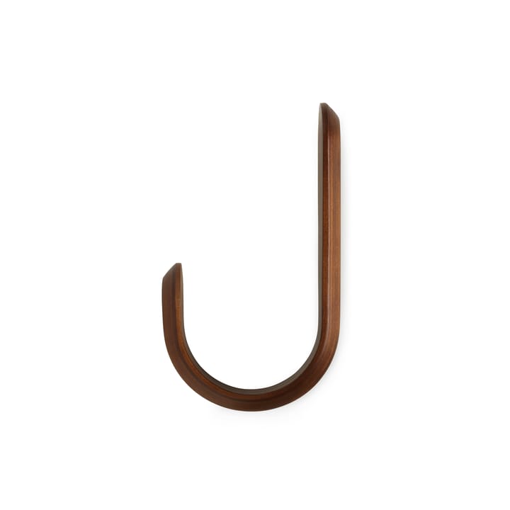 Curve hook - wallnut - Normann Copenhagen