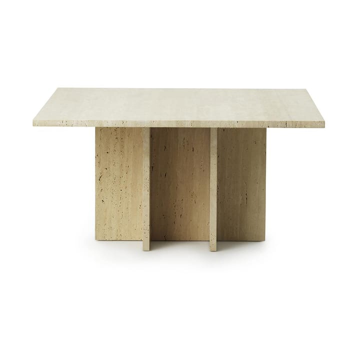 Edge large coffee table - Travertine - Normann Copenhagen