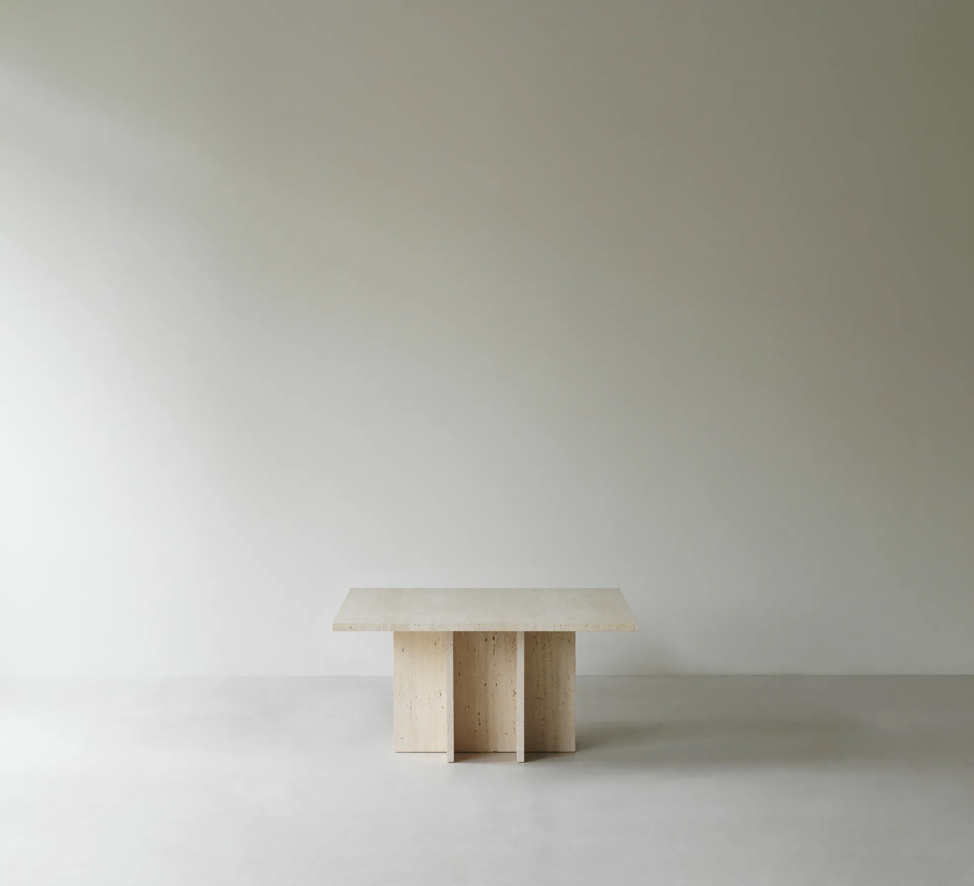 Edge large coffee table, Travertine Normann Copenhagen