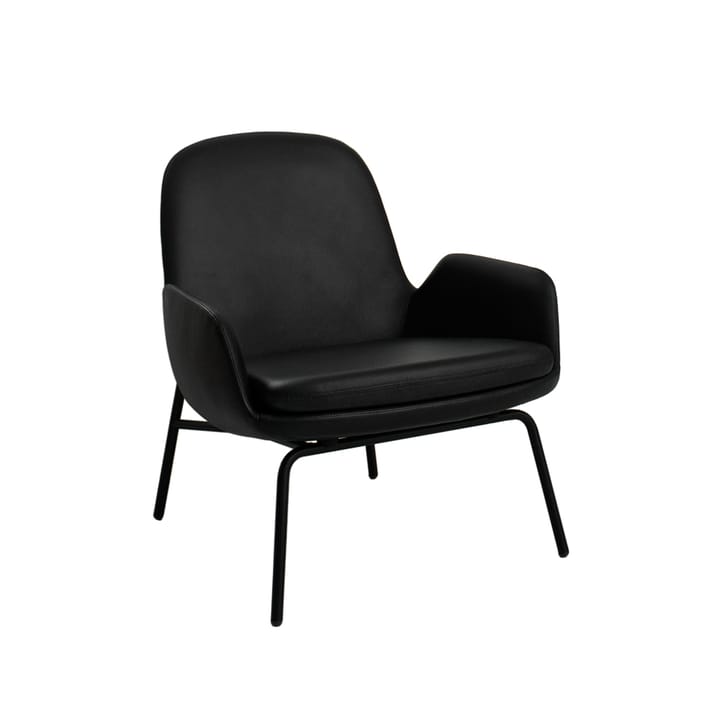 Era Low lounge chair - Leather tango black - Normann Copenhagen