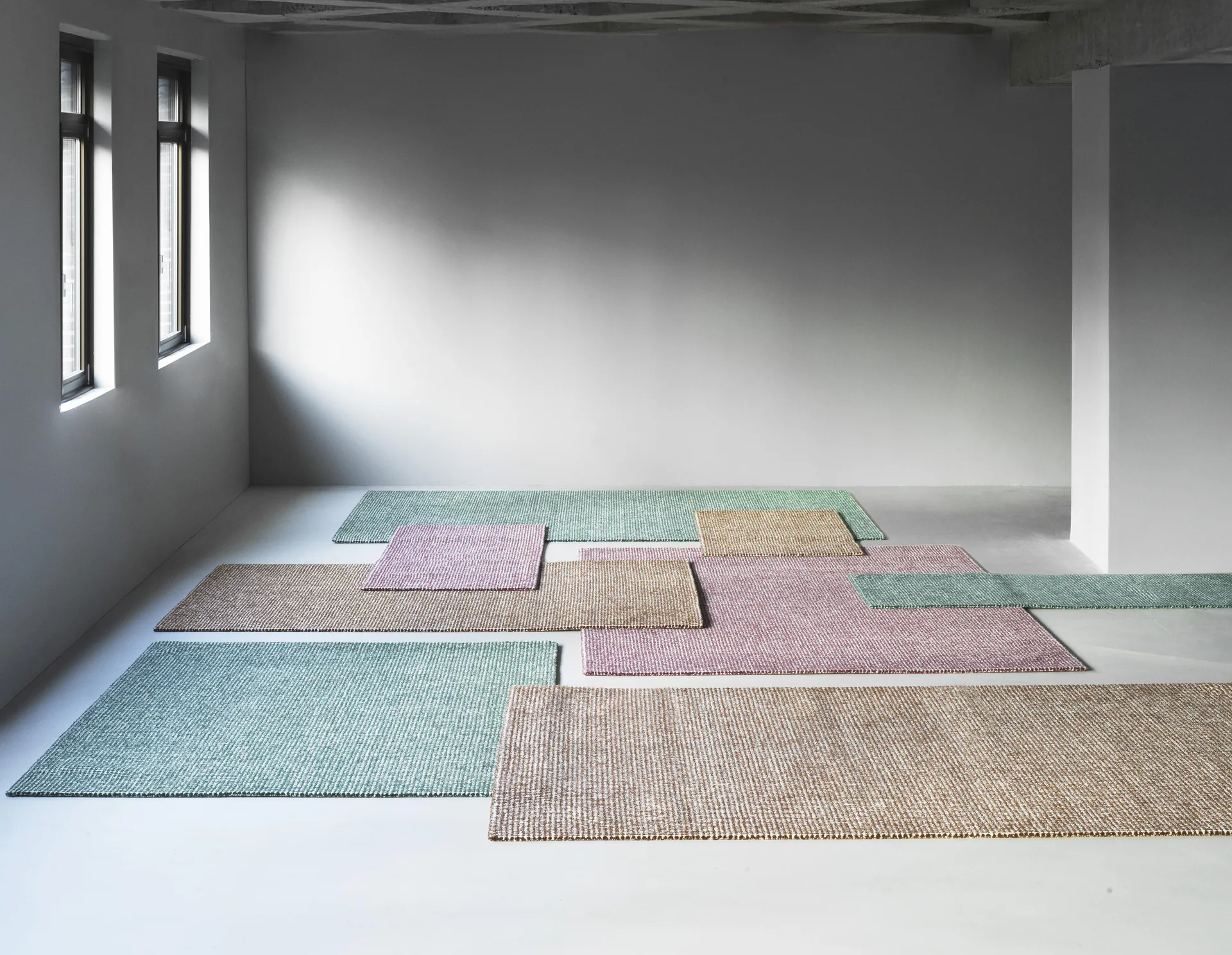 Flick rug, 170x240 cm green Normann Copenhagen
