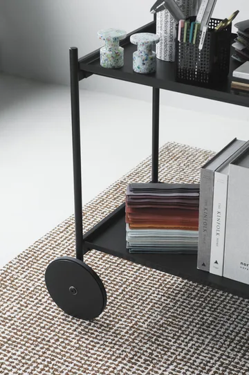 Flick rug - 80x200 cm beige - Normann Copenhagen