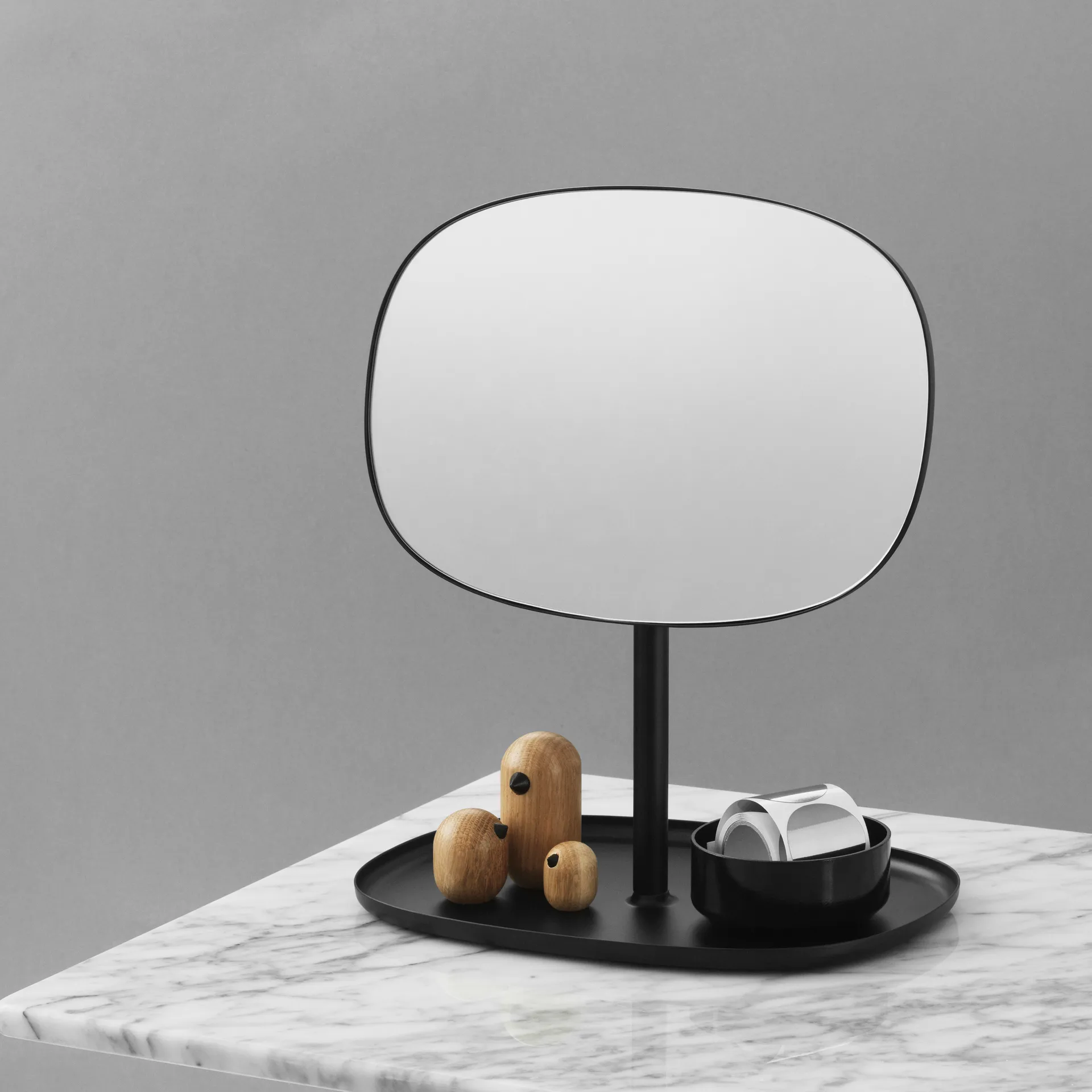 Flip mirror, black Normann Copenhagen
