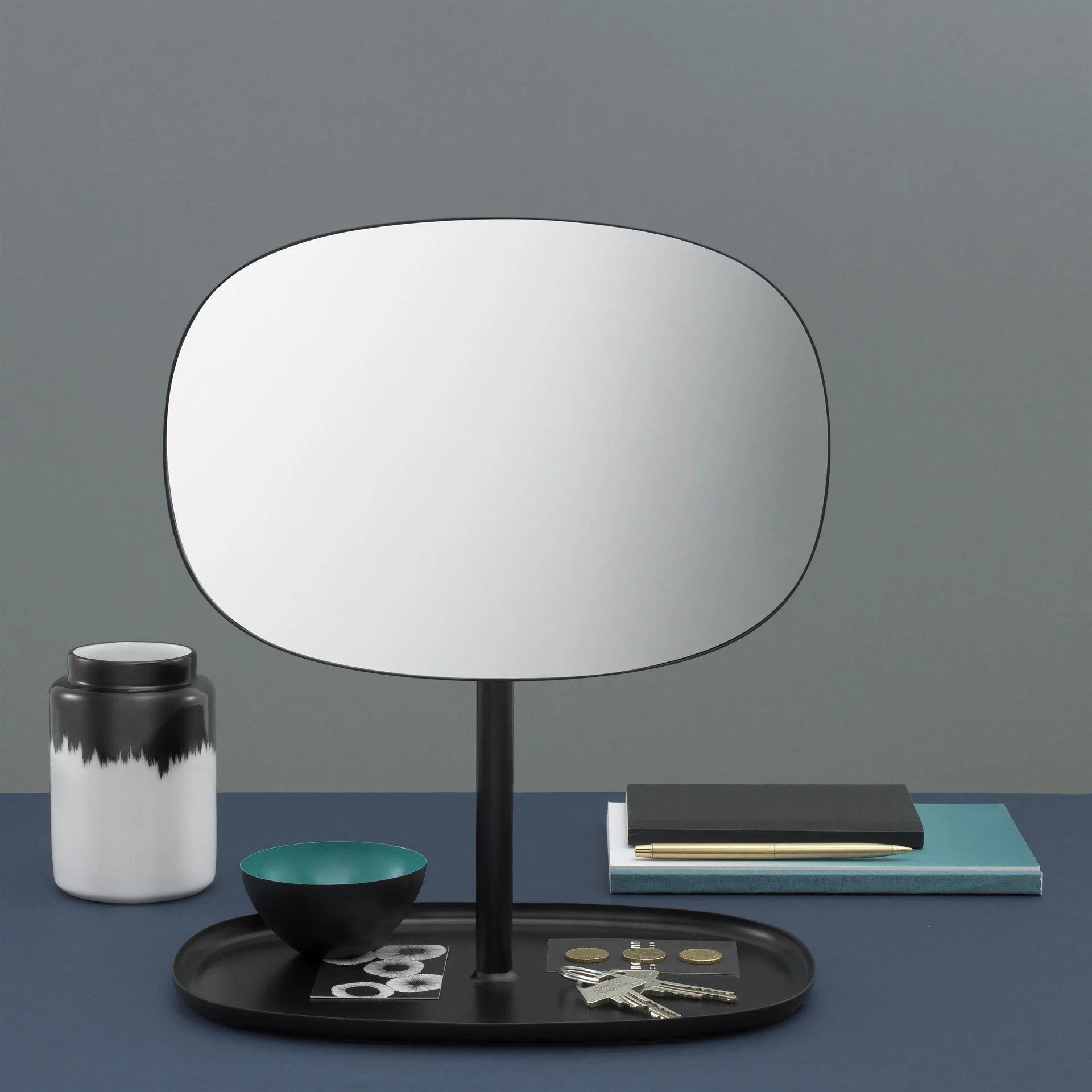 Flip mirror, black Normann Copenhagen