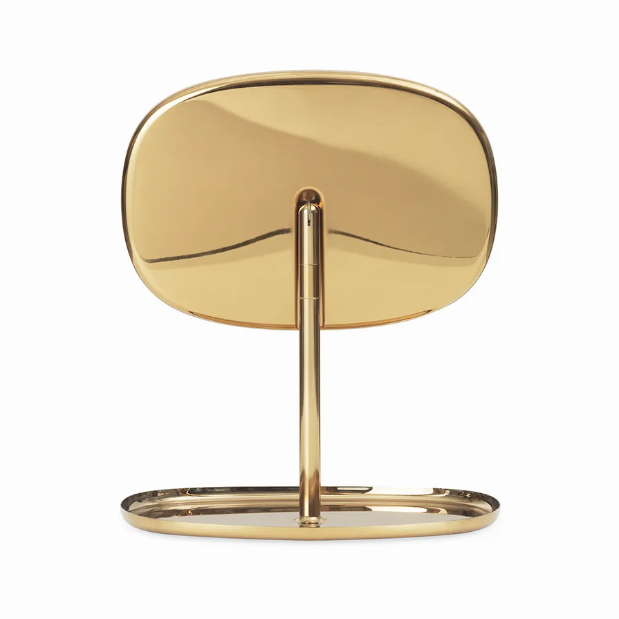 Flip mirror, Brass Normann Copenhagen